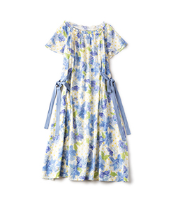 Water flower surf dress