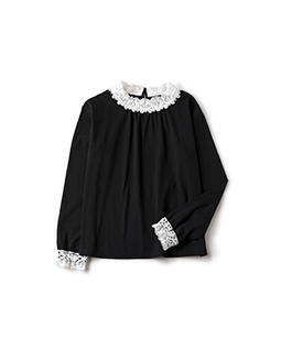 Clooney lace collar pullover
