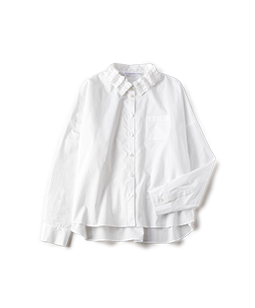 Front frill collar shirt