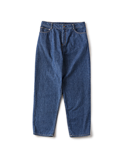 Light denim tapered pants