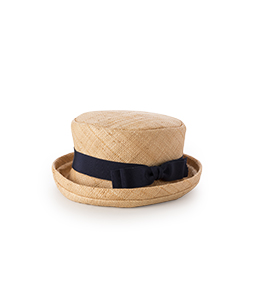 Raffia cloth hat