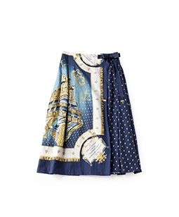 Star tales wrapped skirt