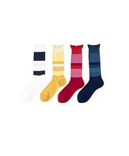 Color palette crew socks