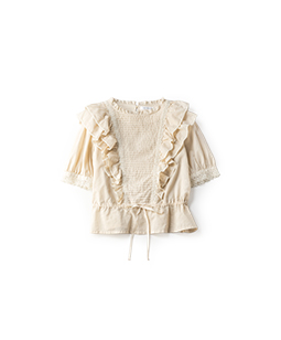 Cotton lawn victorian blouse
