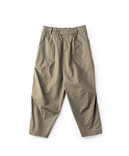 Cotton linen cocoon pants