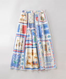 Les merveilles de Paris long skirt