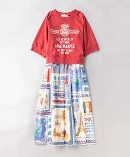 Les merveilles de Paris collaboration dress