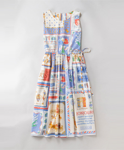Les merveilles de Paris sleeveless dress