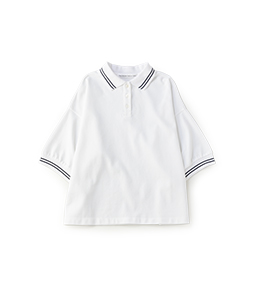 Drop shoulder polo