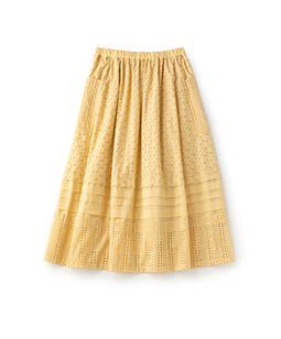 Flower lace mix garden skirt