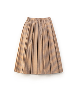 Sullivan stripe gored skirt