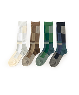 Color palette crew socks