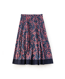 Marie Antoinette tuck skirt