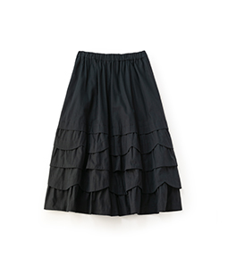 Dry twill dirndl skirt 