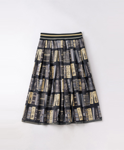Agatha’s library tuck skirt