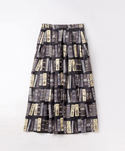 Agatha’s library dress skirt