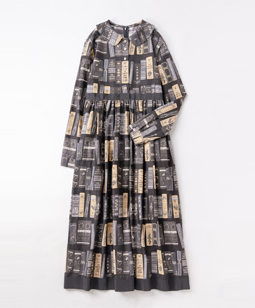 Agatha’s library bookworm dress