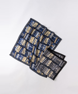 Agatha’s library scarf