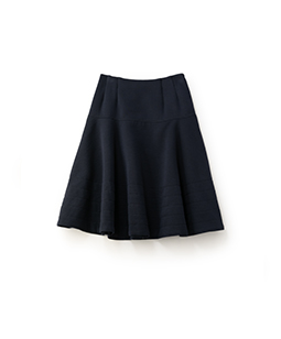 Double face knit fluffy skirt 