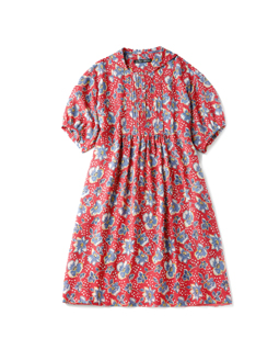 Vintage Dot Flower tablier dress