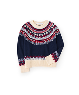 Fair Isle knit sweater