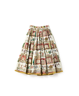 Paper theater dress skirt
