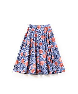 FRIEZE gored skirt