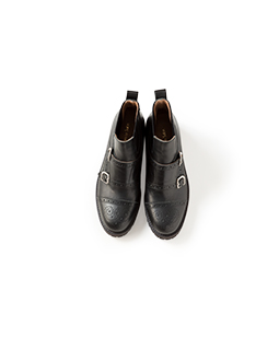 Monk strap  ankle boots
