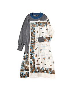 Port of the poet knit dress