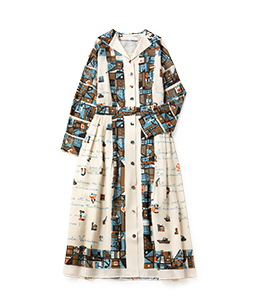 Port of the poet Day dress