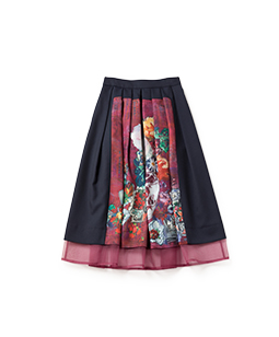 Art in bloom frame skirt