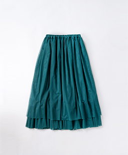 Soft tulle double tutu skirt