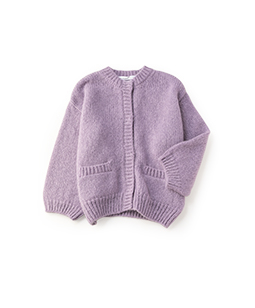 Kid mohair cardigan