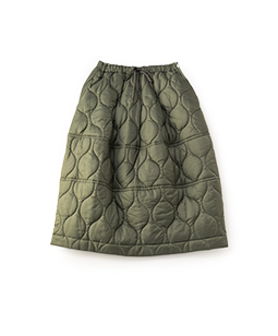 Nylon quilt･Brighton blossom reversible skirt
