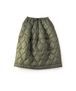 Nylon quilt・Brighton blossom reversible skirt