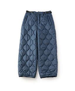 Nylon quilt vintage ski pants