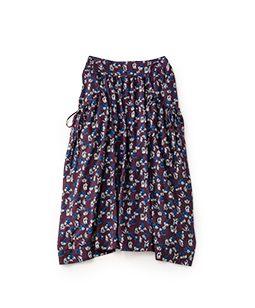 Dance with roses drawstring skirt