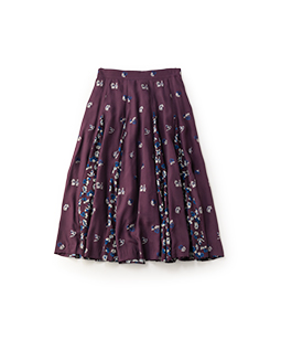 Dance with roses gored skirt