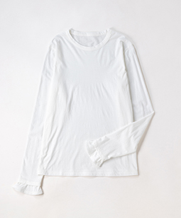Chiffon T-cloth long sleeve T-shirt