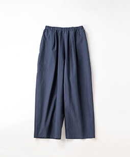 Resilient cloth barrel pants