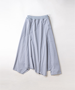 Grace taffeta zig-zag hem skirt