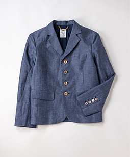 Brush marks peasant jacket