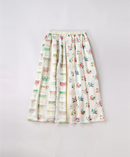 British potteries&Pottery flora skirt