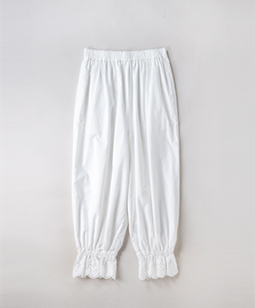 Sheer denim drawers pants