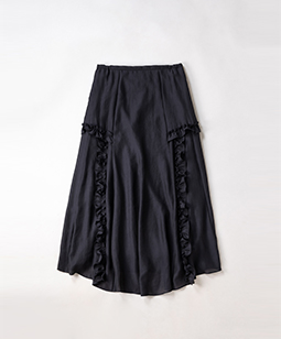 Lampshade flowers drape skirt