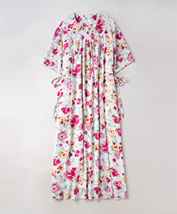 Lampshade flowers 40's dress