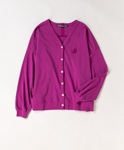 Chiffon T-cloth cardigan