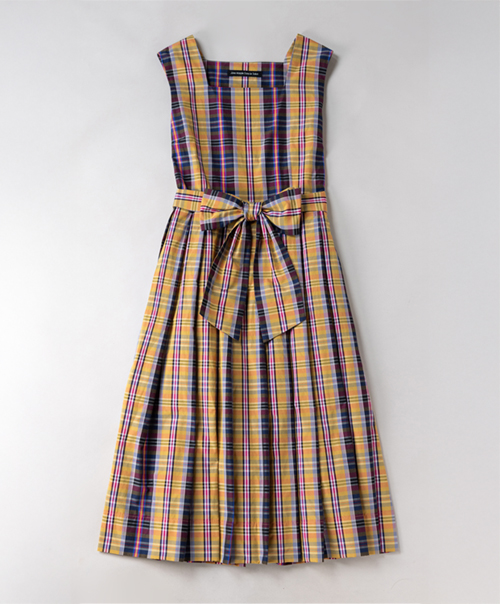 Memory check square dress