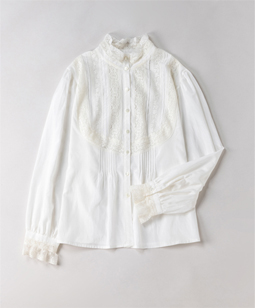 Leavers lace victorian blouse