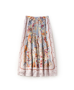 La fête foraine tuck skirt